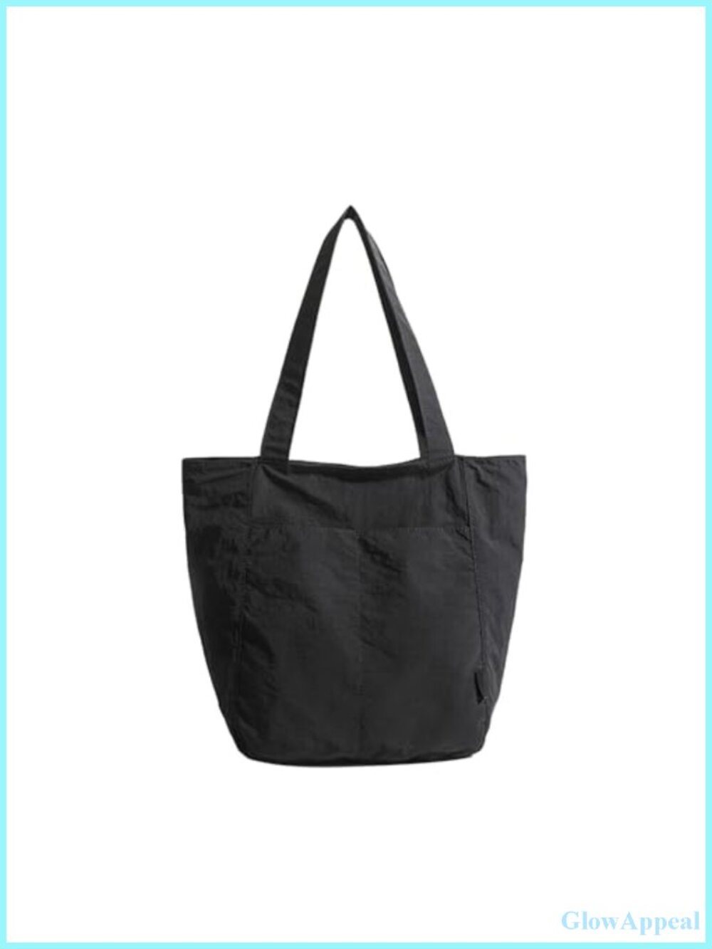 Lightweight Nylon Tote Bag Unisex Casual Shoulder Hobo for Travel Gym Work